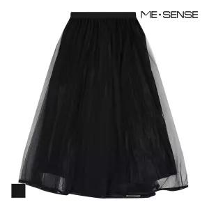 [미센스] 시스루 샤 스커트_MB49SKS302Z