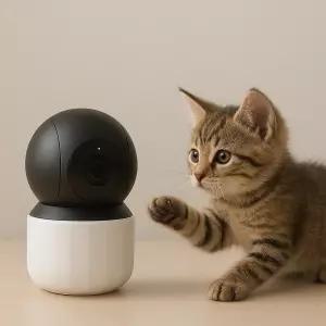 현대HT 가정용 무선 홈캠 300만화소 CCTV 상하좌우 회전 실시간 양방향 통화 펫캠 베이비캠 홈카메라