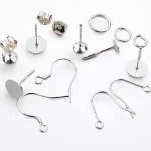 실버925 은 순은 부자재 재료 귀걸이 오링 만들기