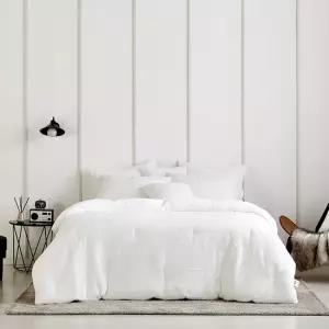 홈]극세사 블러[6온스] 슈퍼싱글 퀸 킹세트[퀼트이불+패드+베개커버]