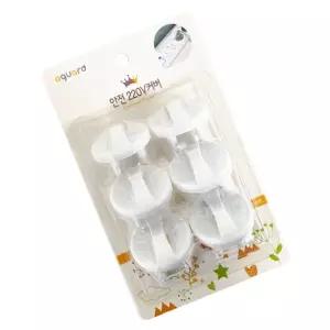 콘센트 안전 커버 6개 가정용 카바 가리개/멀티탭/마개/안전캡/전기/감전/방지/콘샌트/덮개/보호/컨센트