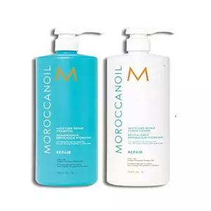 모로칸 오일 모이스처 리페어 샴푸 500ml (약손상모발) 컨디셔너500ml