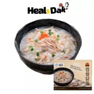 [헬스닭] 한끼든든 간편식 찹쌀닭죽 390g 5팩