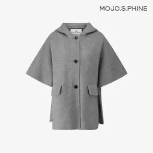 [모조에스핀] 후드 케이프 하프 코트 MG_S254MSG409 1860413
