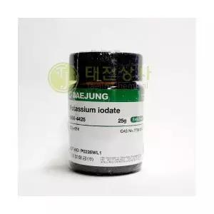 요오드산칼륨(아이오딘산칼륨) Potassium iodate 99.5% [7758-05-6] EP 25g