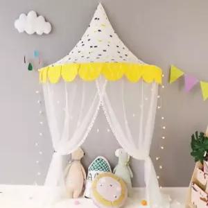 침대 반원 캐노피 모기장 인테리어 공주 꾸미기 어린이집 천정 텐트 지붕