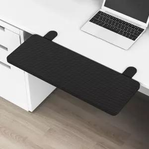 키보드 55x24cm 백단풍색 받침 책상 펀칭없는 키보드받침 다용도 거치대 연장판