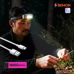 분리형 20W LED 충전식 움직임감지 헤드랜턴 자석부착 C타입 생활방수