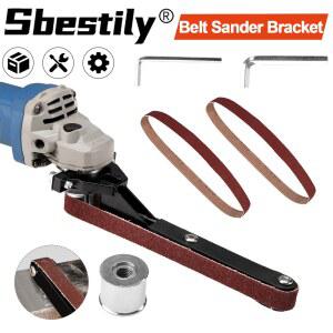벨트 샌더 브래킷 115 100 그라인더 125 어댑터 M10 금속 M14 앵글 목재 연삭