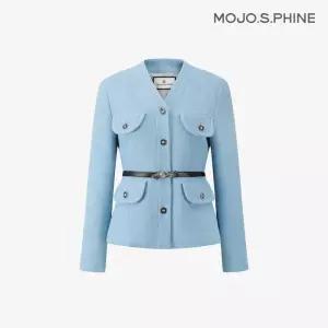 [모조에스핀] 팬시소재 배색 SET-UP 자켓 SB_S254MSF121 1936275