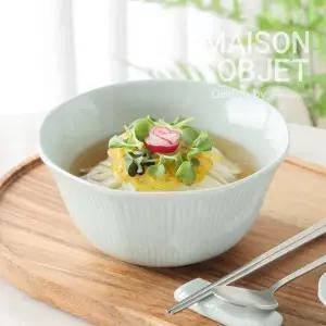 윤도자기 청아 도자기 면기 2P