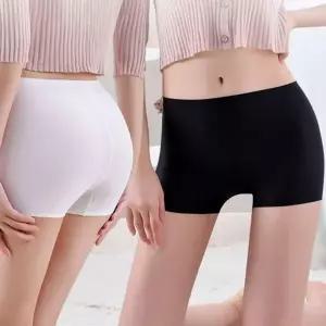 [하프클럽/]팬티공장 카이시 팬티 속옷 노라인 원단 여성 실키 사각 빅사이