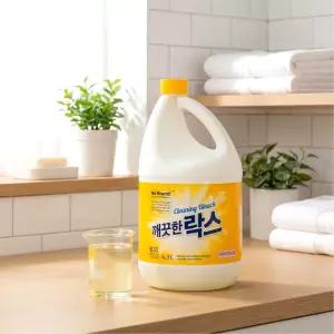 노브랜드 깨끗한 락스 4.3L 4개