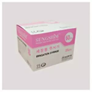 성심 주사기 일회용주사기(관장기) (25EA/팩) 60CC