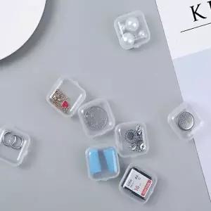 [하프클럽/]귀걸이함 피어싱 반지 보관 비즈 보석 미니 통 10P