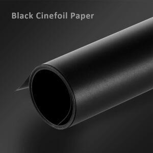 도니식 블랙 필름 및 TV 알루미늄 호일 용지 사진 매트 시네포일 판지 스튜디오 액세서리