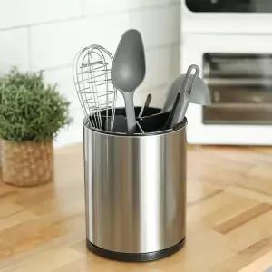 KS 동무 조리기구꽂이-회전폴더 원형  보니따홈웨어 키친툴꽂이 대형수저통 조리기구통