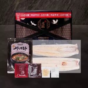 [롯데백화점]맛딜 국내산 자포니카 민물장어 2인 선물세트 (초벌후 430g내외/생강채+소스포함)