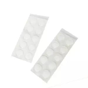 (도어 쿠션 투명 20개) 실리콘 도어 스토퍼 범퍼 부착/소음/방지/미끄럼/스티커/패드/쿠션/문쾅/진동/충격