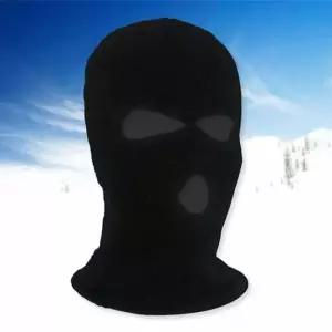 키밍 겨울 복면 가면 니트 모자 마스크 블랙 방한모자