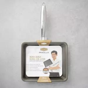 이연복 IH 클래딘 피올라 스텐큐브 사각팬 24