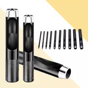 가죽펀치 14mm 홀 펀처 구멍뚫기 원단 섬유 원형 타공 홀펀치