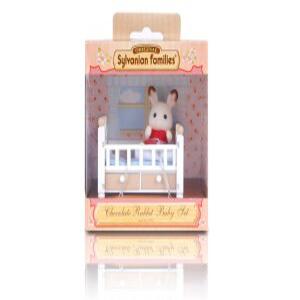 3) 실바니안 패밀리 초콜릿토끼-아기&침대2205(5017)