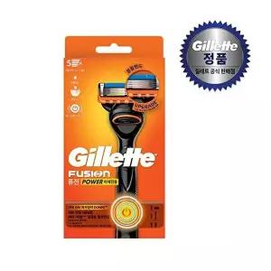 [질레트]질레트 퓨전 파워 면도기 핸들1입 + 면도날1입