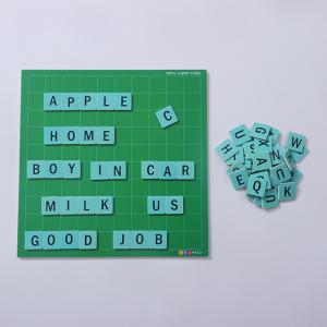 f) [이선생자석교구] 자석 알파벳 대문자 27cm+초록칠판 세트