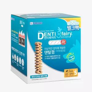 포켄스 덴티페어리 디스펜서 대용량 강아지 덴탈 양치껌 584g_S_80P