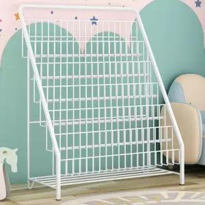 철제 전면 책장 신문 매거진 잡지 가판대 책꽂이 수납