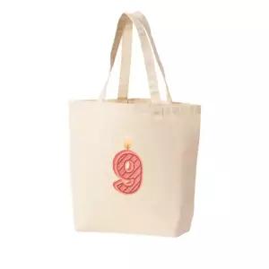 에코백 토트백 숫자 9 NUMBER NINE 촛불 구구콘 아홉수 그림 다양한 사이즈