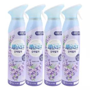 페브리즈 에어 실내용 탈취제 라벤더부케 4개입/냄새/제거/화장실/강력/탈취/스프레이/방향제/실내/자동차