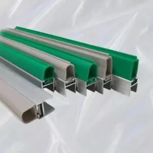 손끼임방지 알루미늄 고무 안전제품 강화도어 유리문 손보호대 3종류 3길이 2컬러