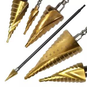 A-1 스텝 드릴 롱400 3~16mm 스탭 드릴 비트 기리 태양광 설치