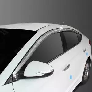 아반떼AD D-202 크롬썬바이져 4P 햇빛가리개 빗물차단