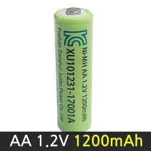 태양광충전지 AA1200mAh 건전지 충전용 배터리 정원등 니켈 수소전지