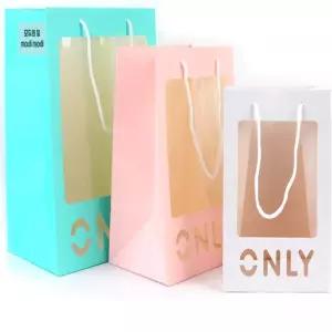 모디모디상점 투명창 쇼핑봉투 비닐창선물봉투
