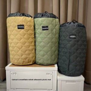 UTDOOR 캠핑 두꺼운 단색 매트 초대형 세탁 초음파 가능 기계