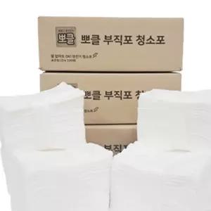 청소포 대용량 300매 표준형 대형/건식/일회용/정전기포/청소/패드/부직포/밀대/다용도/먼지/정전기/청소용