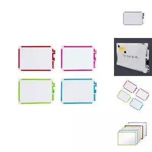 (20x30cm) 칼라 양면 화이트 보드 세트 자석2+펜/메모/칠판/어린이/가정용/보드판/개인/소형/사무실/키즈