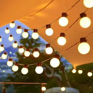 태양광 테라스 줄조명 야외 정원 줄전구 마당 태양열 전구 크리스마스