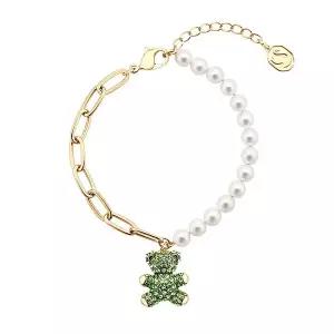 [하프클럽/스와로브스키]스와로브스키 5669167 Teddy 테디 베어 곰 진주 미디움