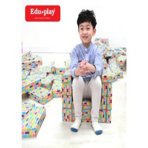 8) 쿠쿠토이즈 종이벽돌블록(중형멀티-50PCS)