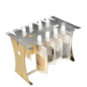 파우치 주입기 투명 깔때기 액체 소분기 육수 주스 비닐