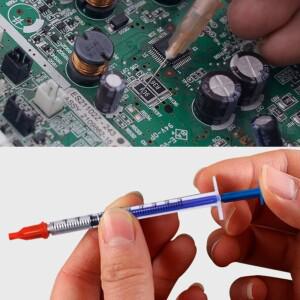 0.2/0.3/0.5/0.7/1.0ML 전도성 접착제 저저항 속건성 페이스트 실버 페인트 PCB 플렉스 케이블