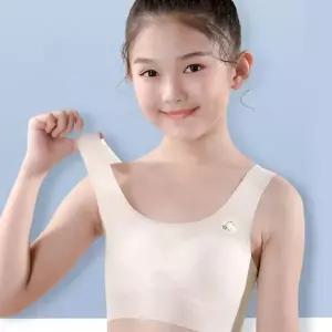 여아 심리스 브라 초등 여학생 스포츠브라 주니어 브라 언더웨어 아동 학생 노와이어 중학생 캐미솔 무봉제