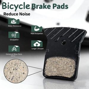 TESNO 세라믹 자전거 디스크 브레이크 패드 - 시마노 L05A K04S K05S용 MTB 로드 유압식