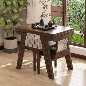 차탁자 월넛 카페 코타츠테이블 거실테이블세트 손님 다다미 난방 드라마 라탄 유리 이불 타코츠 다도찻상 쇼파