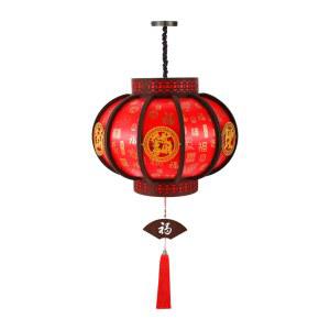 홍등 중화반점 집 등불 원형등 30cm 주마등 회전 1개 소품